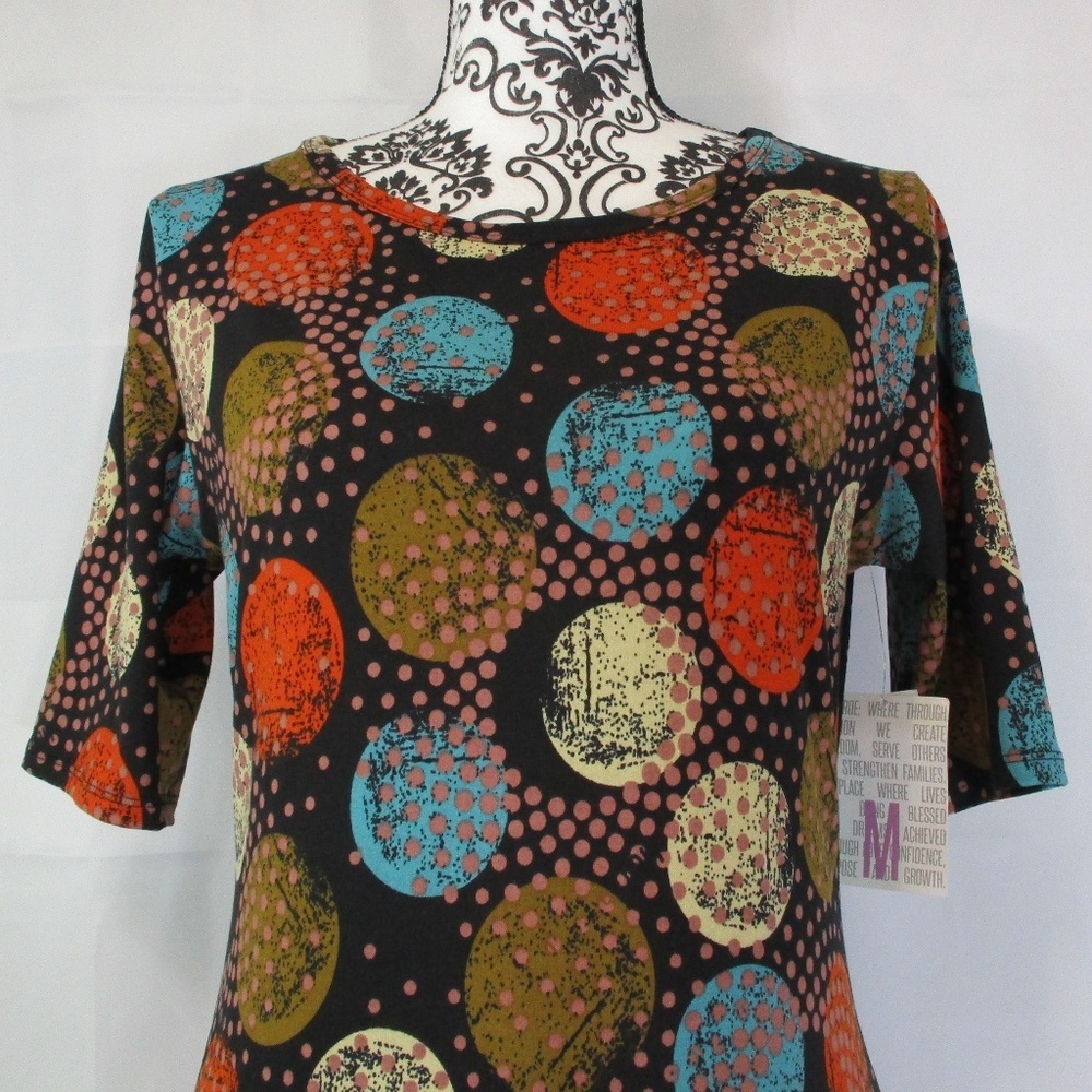 LULAROE Julia Dress NWT Size Medium - Picture 2 of 9